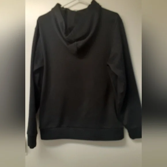 Men's black Bench black/white hoodie - size small - Picture 3 of 5